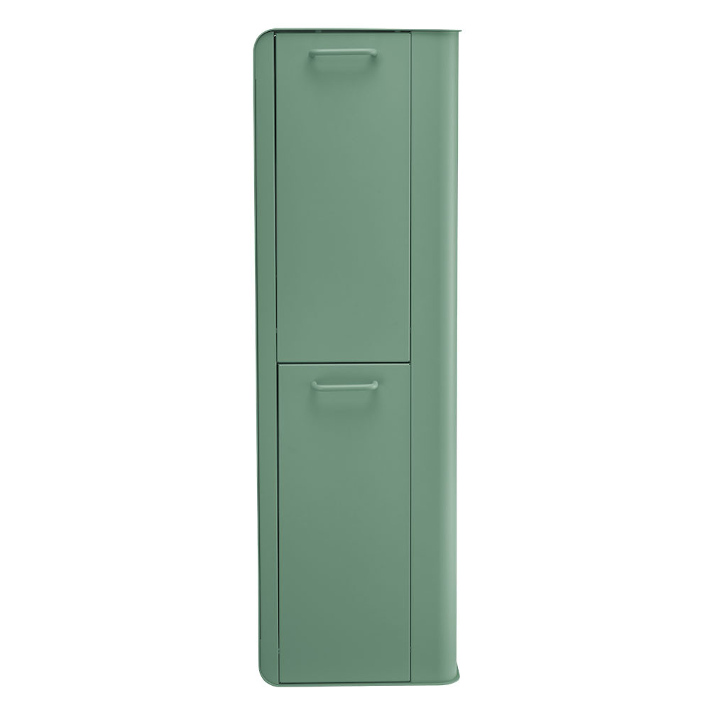 Poubelle cuisine de tri sélectif 2x20L avec seaux Vert Natura Poubelle cuisine de tri sélectif 2x20L avec seaux Vert Natura