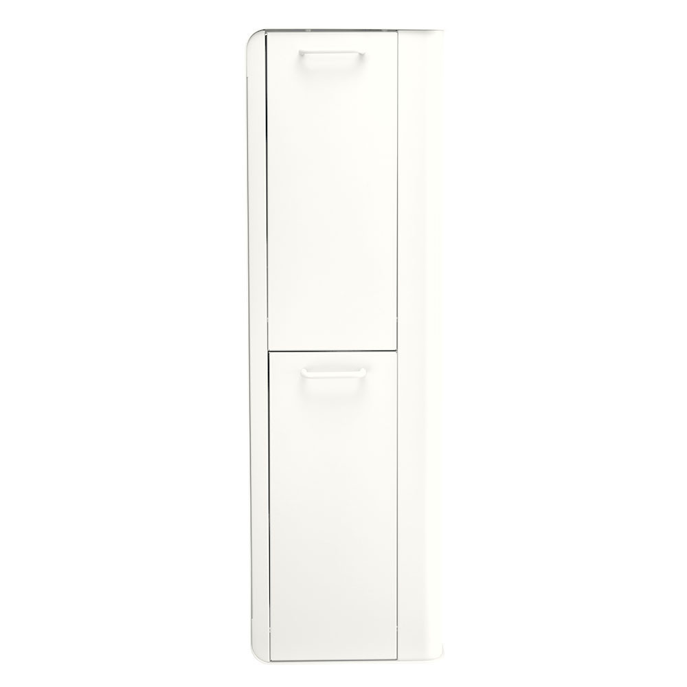 Poubelle cuisine de tri sélectif 2x20L avec seaux Blanc Coton Poubelle cuisine de tri sélectif 2x20L avec seaux Blanc Coton
