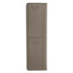 Poubelle cuisine de tri sélectif 2x20L avec seaux Taupe