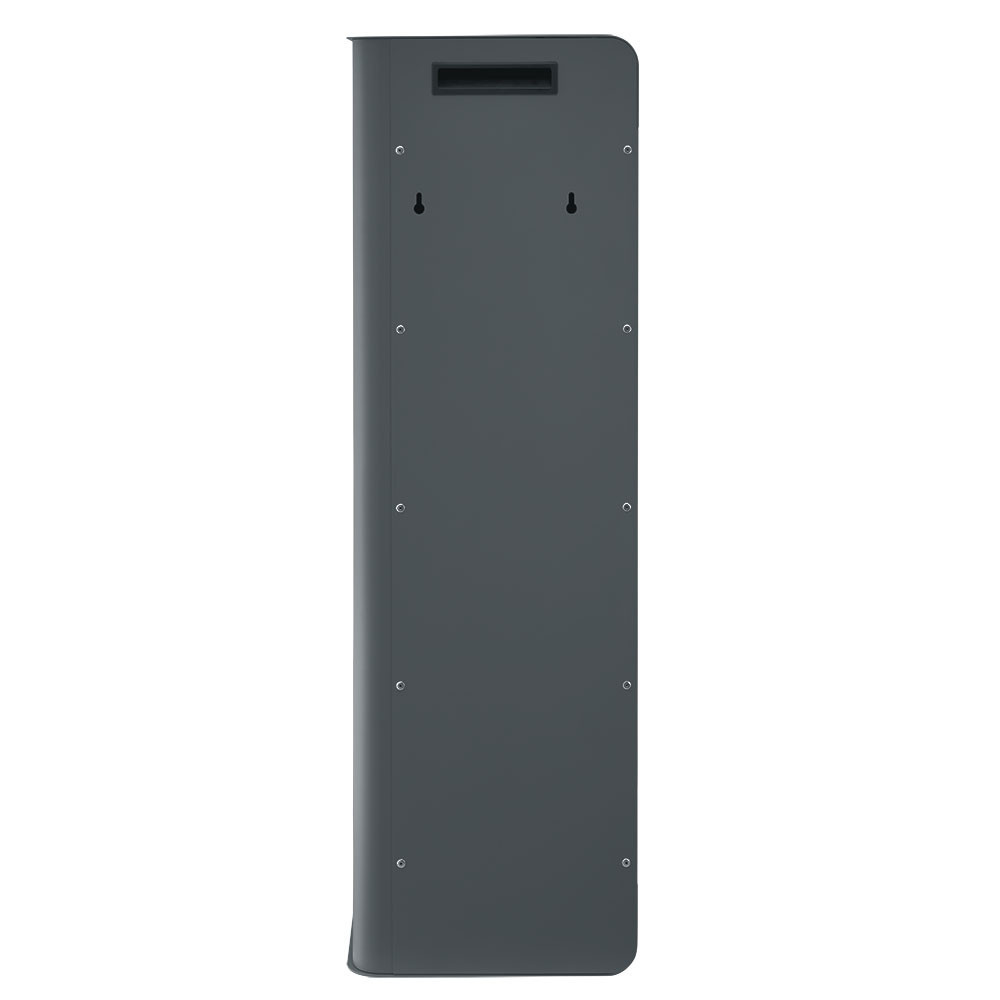 Poubelle cuisine de tri sélectif 2x20L avec seaux Gris Ardoise Poubelle cuisine de tri sélectif 2x20L avec seaux Gris Ardoise