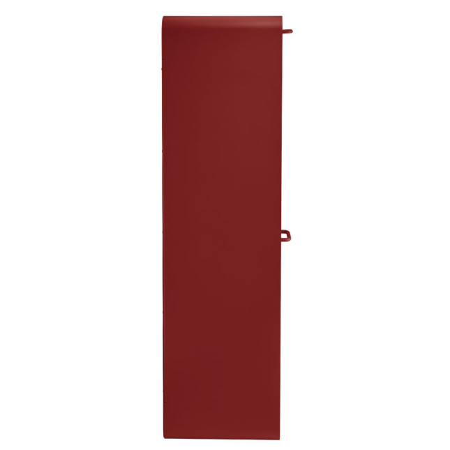Poubelle cuisine de tri sélectif 2x20L avec seaux Rouge Cerise