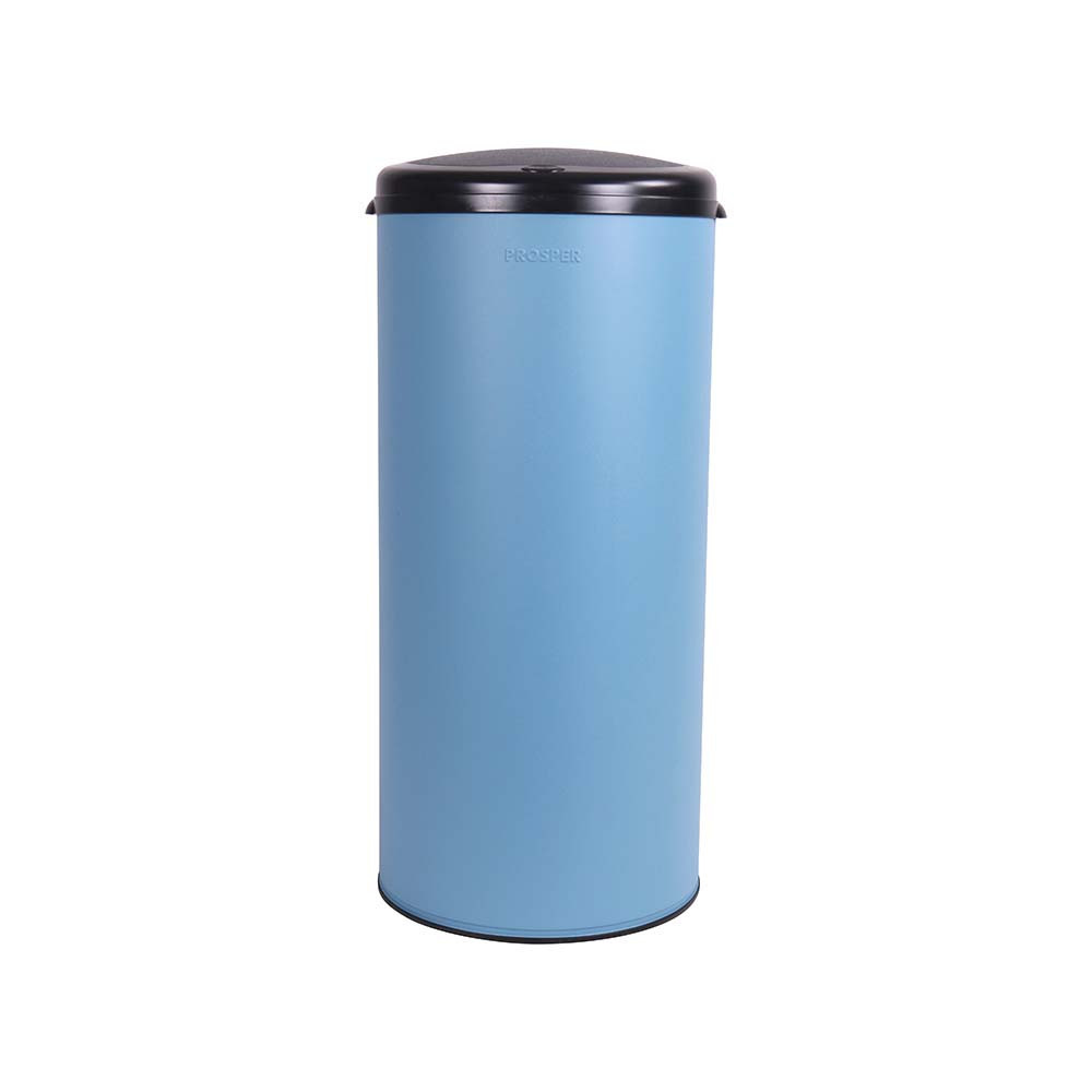 Poubelle cuisine à ouverture manuelle 45L Bleu Céleste Poubelle cuisine à ouverture manuelle 45L Bleu Céleste