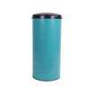 Poubelle cuisine à ouverture manuelle 45L Bleu Turquoise