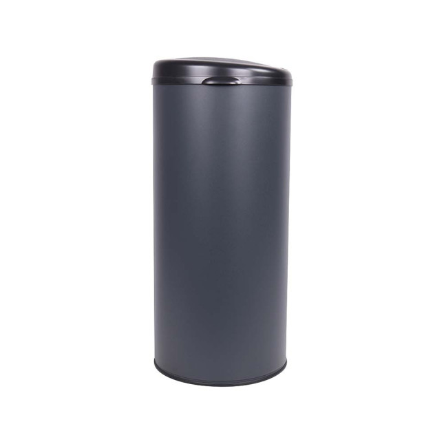Poubelle cuisine à ouverture manuelle 45L Gris Anthracite