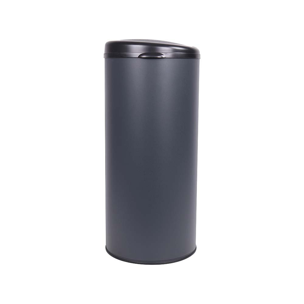 Poubelle cuisine à ouverture manuelle 45L Gris Anthracite