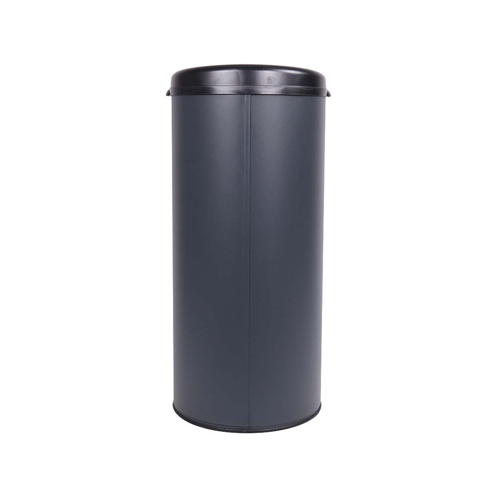 Poubelle cuisine à ouverture manuelle 45L Gris Anthracite