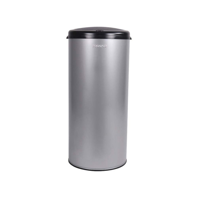 Poubelle cuisine à ouverture manuelle 45L Gris Galet Poubelle cuisine à ouverture manuelle 45L Gris Galet