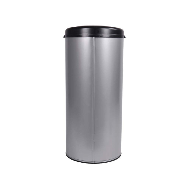 Poubelle cuisine à ouverture manuelle 45L Gris Galet Poubelle cuisine à ouverture manuelle 45L Gris Galet
