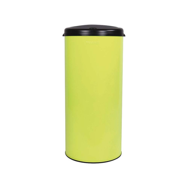 Poubelle cuisine à ouverture manuelle 45L Jaune Fluo Poubelle cuisine à ouverture manuelle 45L Jaune Fluo