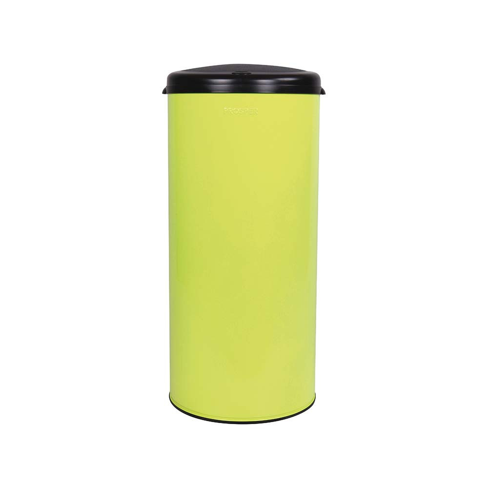 Poubelle cuisine à ouverture manuelle 45L Jaune Fluo Poubelle cuisine à ouverture manuelle 45L Jaune Fluo