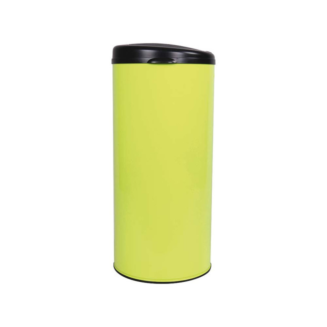 Poubelle cuisine à ouverture manuelle 45L Jaune Fluo Poubelle cuisine à ouverture manuelle 45L Jaune Fluo