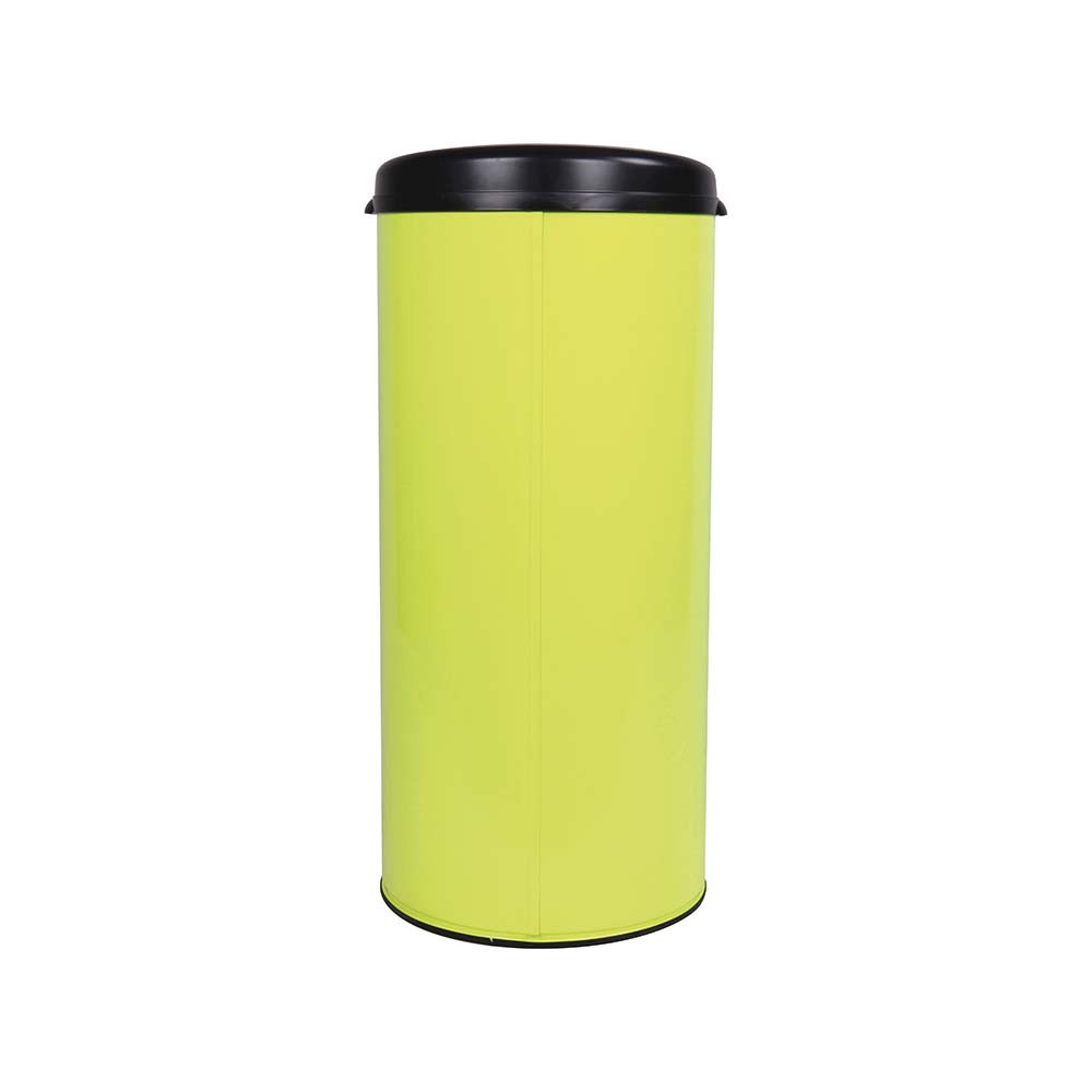 Poubelle cuisine à ouverture manuelle 45L Jaune Fluo Poubelle cuisine à ouverture manuelle 45L Jaune Fluo
