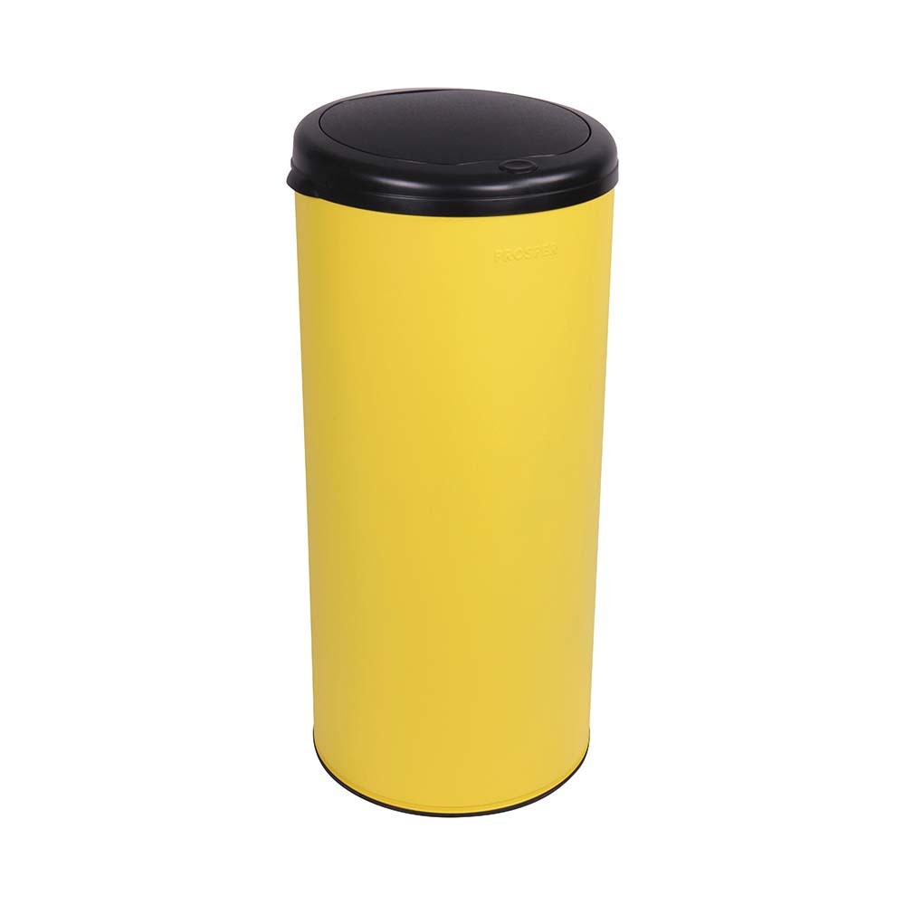 Poubelle cuisine à ouverture manuelle 45L Jaune Mimosa Poubelle cuisine à ouverture manuelle 45L Jaune Mimosa