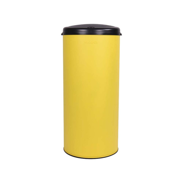 Poubelle cuisine à ouverture manuelle 45L Jaune Mimosa Poubelle cuisine à ouverture manuelle 45L Jaune Mimosa
