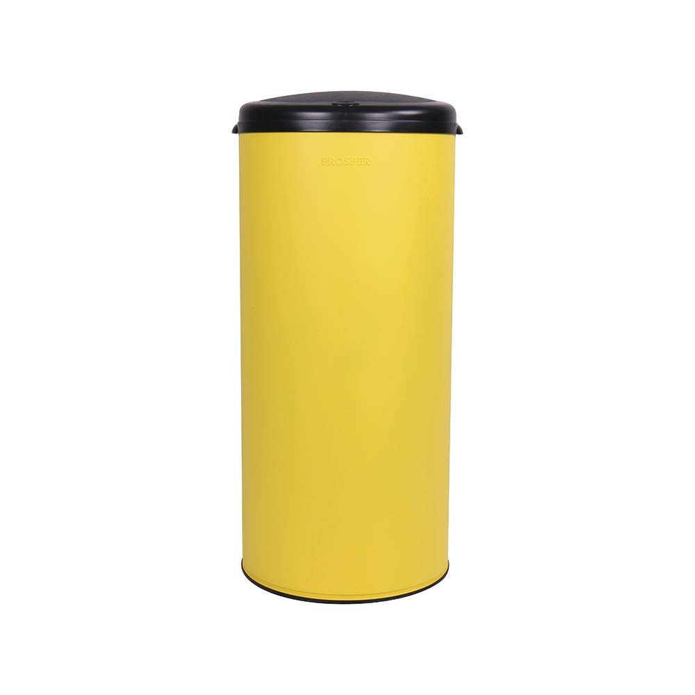Poubelle cuisine à ouverture manuelle 45L Jaune Mimosa Poubelle cuisine à ouverture manuelle 45L Jaune Mimosa