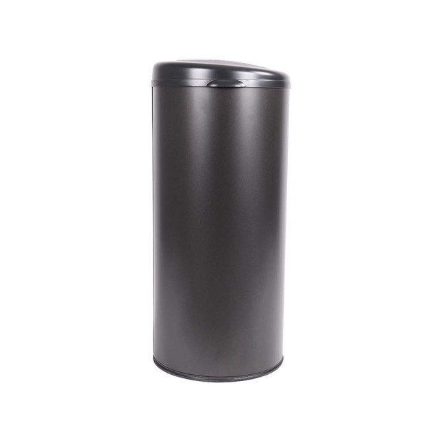 Poubelle cuisine à ouverture manuelle 45L Noir Basalte Poubelle cuisine à ouverture manuelle 45L Noir Basalte