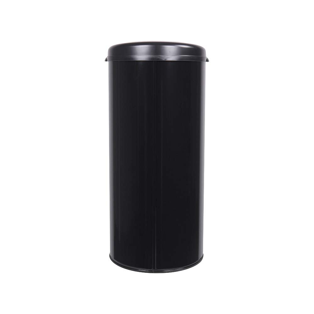 Poubelle cuisine à ouverture manuelle 45L Noir Graphite
