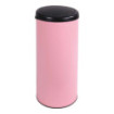 Poubelle cuisine à ouverture manuelle 45L Rose Dragée