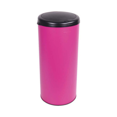 Poubelle cuisine à ouverture manuelle 45L Rose Pitaya