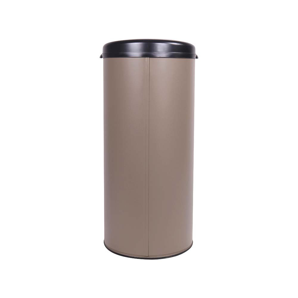 Poubelle cuisine à ouverture manuelle 45L Taupe Poubelle cuisine à ouverture manuelle 45L Taupe