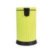 Poubelle de cuisine à pédale 20L Jaune Fluo