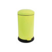 Poubelle de cuisine à pédale 20L Jaune Fluo