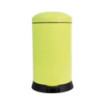Poubelle de cuisine à pédale 20L Jaune Fluo