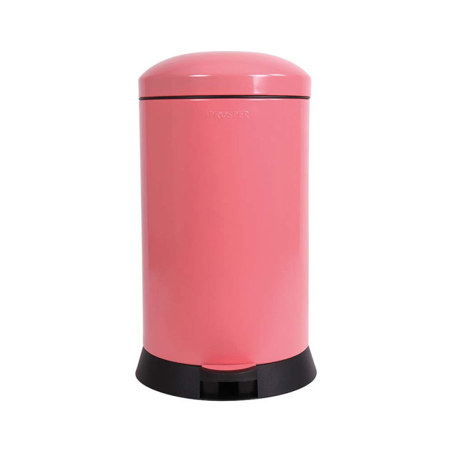 Poubelle de cuisine à pédale 20L Rose Litchi