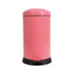 Poubelle de cuisine à pédale 20L Rose Litchi