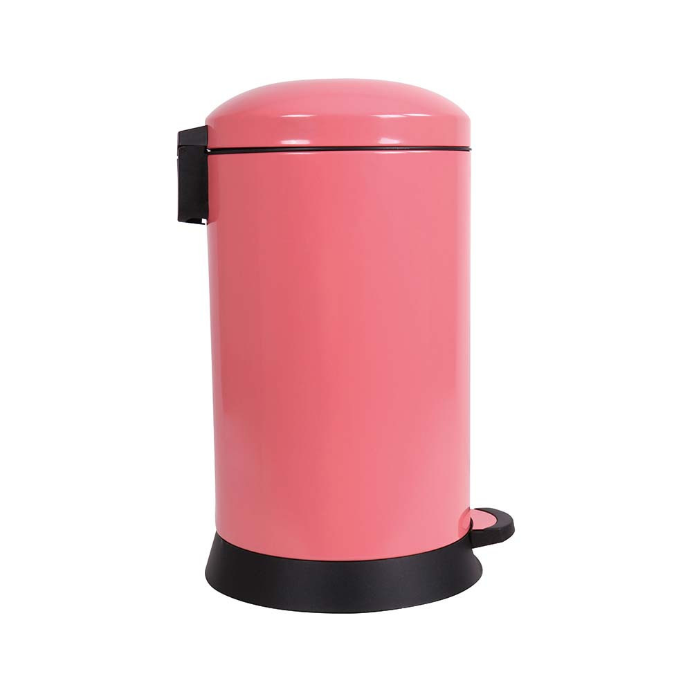 Poubelle de cuisine à pédale 20L Rose Litchi