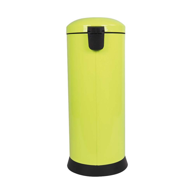Poubelle de cuisine à pédale 30L Jaune Fluo Poubelle de cuisine à pédale 30L Jaune Fluo