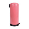 Poubelle de cuisine à pédale 30L Rose Litchi