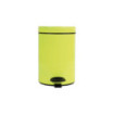Poubelle de salle de bain à pédale 3L Jaune Fluo Poubelle de salle de bain à pédale 3L Jaune Fluo