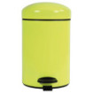 Poubelle de salle de bain à pédale 3L Jaune Fluo Poubelle de salle de bain à pédale 3L Jaune Fluo