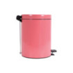 Poubelle de salle de bain à pédale 5L Rose Litchi Poubelle de salle de bain à pédale 5L Rose Litchi