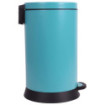 Poubelle cuisine à pédale 20L Bleu Turquoise