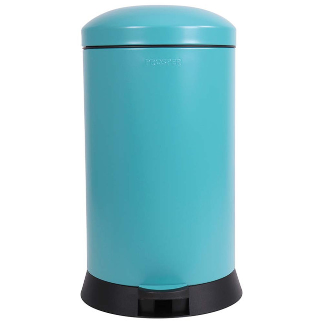 Poubelle cuisine à pédale 20L Bleu Turquoise Poubelle cuisine à pédale 20L Bleu Turquoise