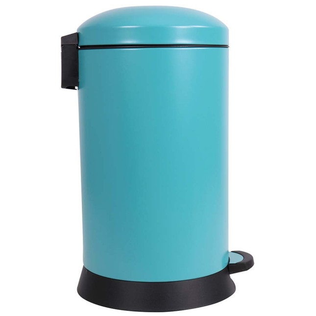 Poubelle cuisine à pédale 20L Bleu Turquoise Poubelle cuisine à pédale 20L Bleu Turquoise