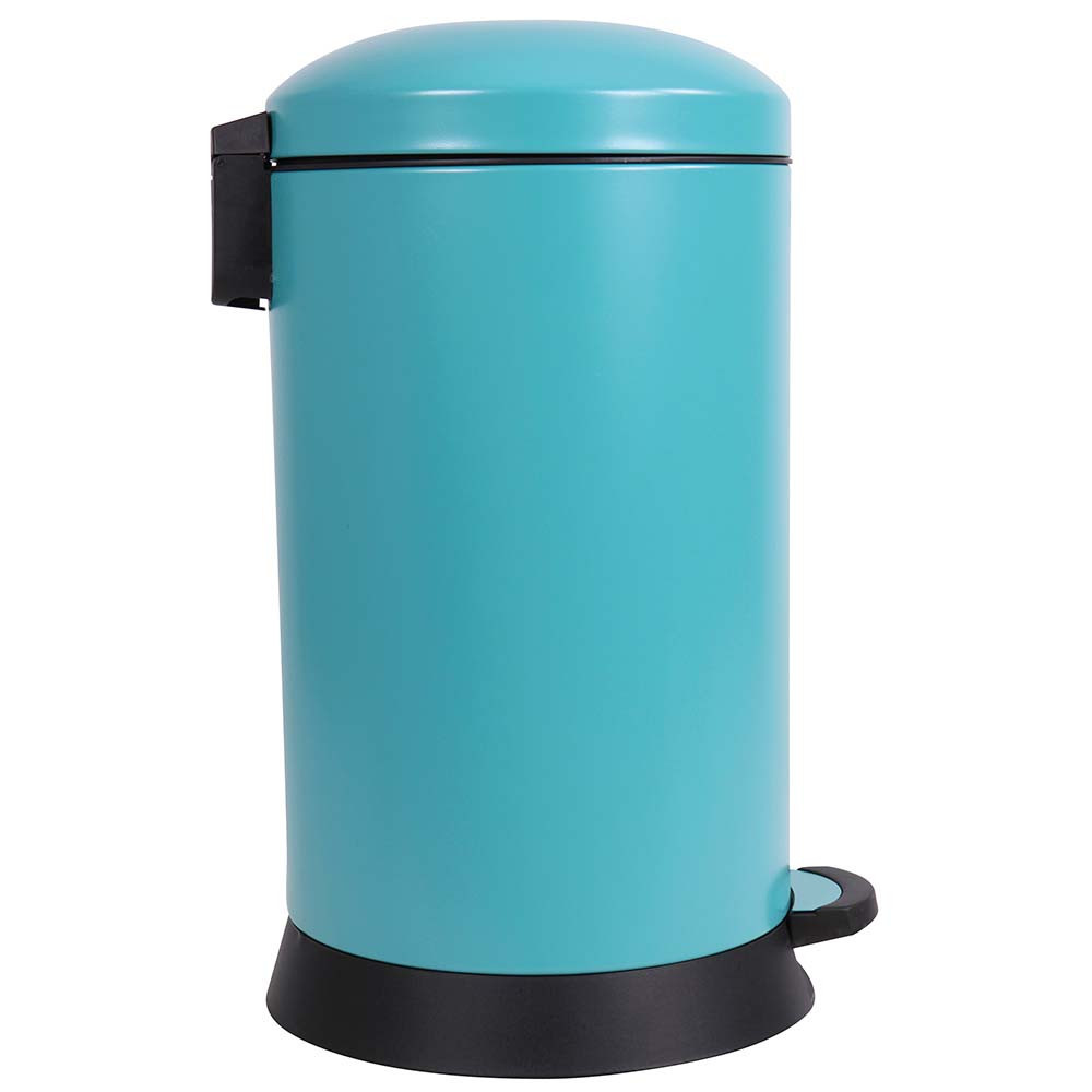 Poubelle cuisine à pédale 20L Bleu Turquoise Poubelle cuisine à pédale 20L Bleu Turquoise