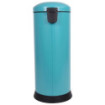 Poubelle cuisine à pédale 30L Bleu Turquoise