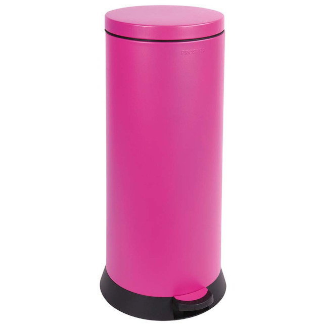Poubelle cuisine à pédale 30L Rose Pitaya Poubelle cuisine à pédale 30L Rose Pitaya