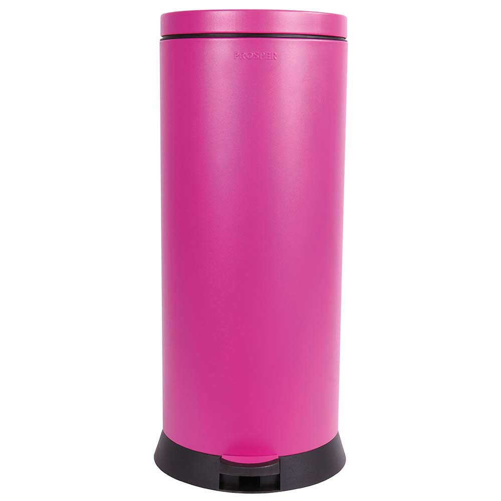 Poubelle cuisine à pédale 30L Rose Pitaya Poubelle cuisine à pédale 30L Rose Pitaya