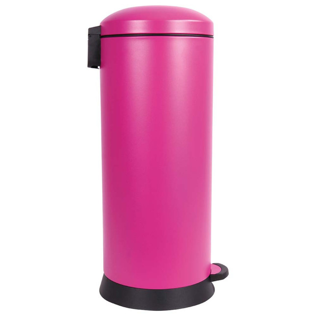 Poubelle cuisine à pédale 30L Rose Pitaya Poubelle cuisine à pédale 30L Rose Pitaya