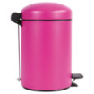 Poubelle salle de bain à pédale 3L Rose Pitaya