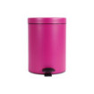 Poubelle salle de bain à pédale 5L Rose Pitaya