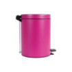 Poubelle salle de bain à pédale 5L Rose Pitaya