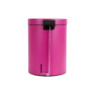 Poubelle salle de bain à pédale 5L Rose Pitaya