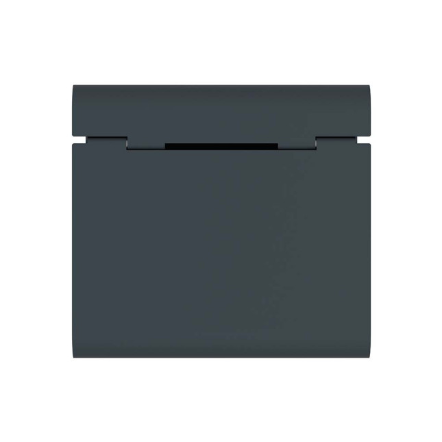 Pot de rangement Gris Anthracite