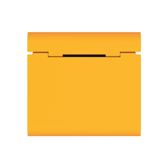 Pot de rangement Jaune Pamplemousse Pot de rangement Jaune Pamplemousse