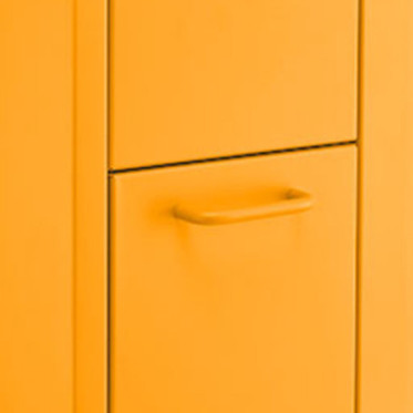 Poignée en u Jaune Pamplemousse
